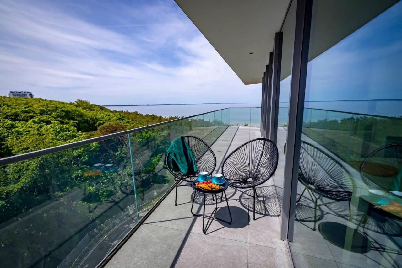 Wave Private Apartament - Sea View Miedzyzdroje Esterno foto