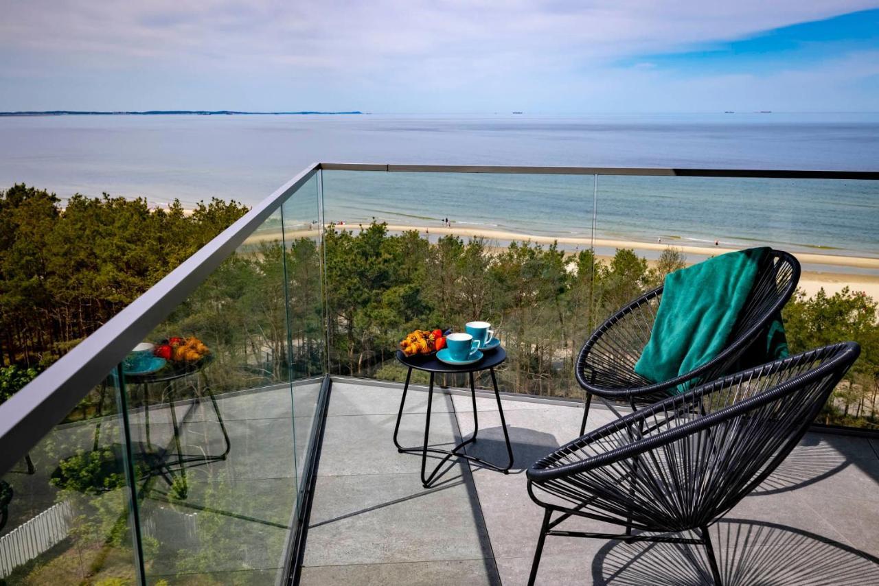Wave Private Apartament - Sea View Miedzyzdroje Esterno foto